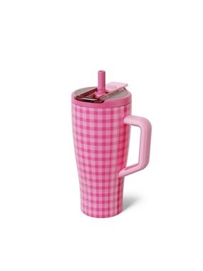 Pink Gingham Era Flip Brumate - 30oz